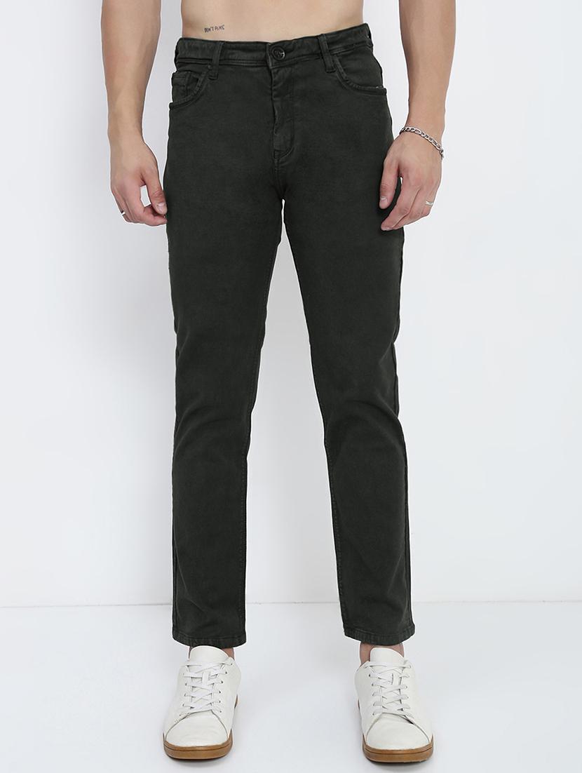 men solid mid rise slim fit jean - 21968058 -  Standard Image - 1