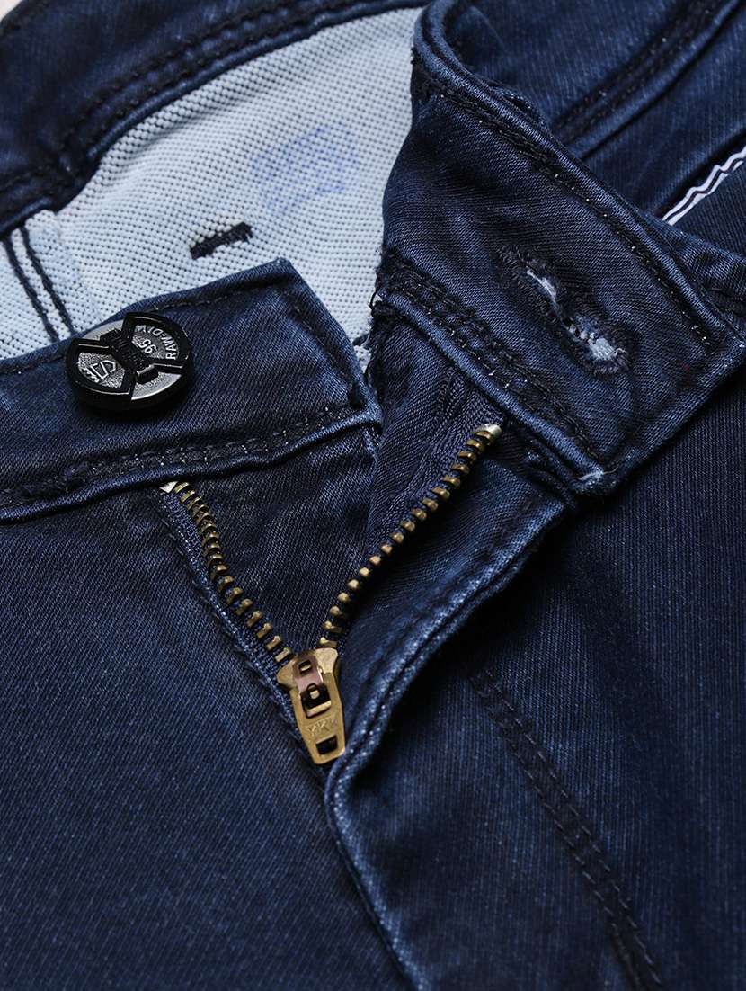 men solid mid rise slim fit jean - 21968060 -  Standard Image - 6