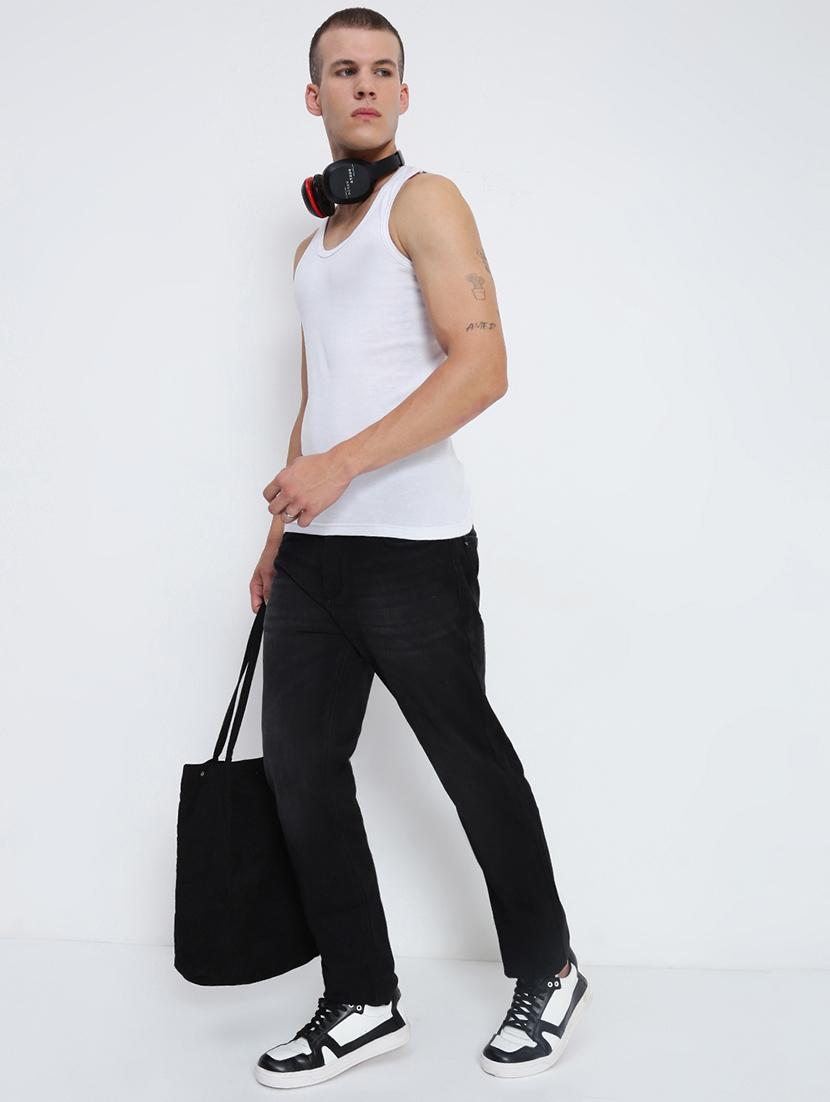 men solid mid rise slim fit jean - 21968064 - Standard Image - 4