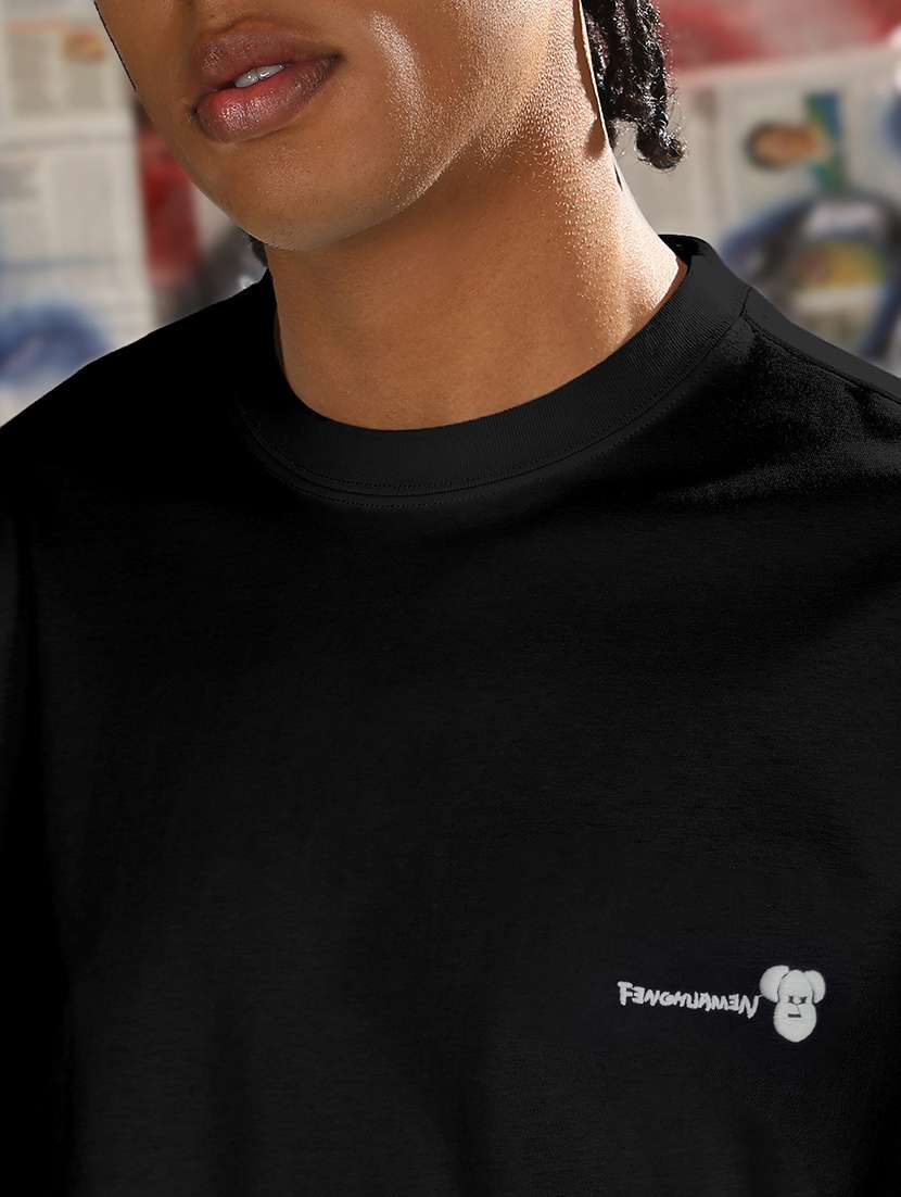 men solid short sleeve regular fit t-shirt - 21968071 -  Standard Image - 4