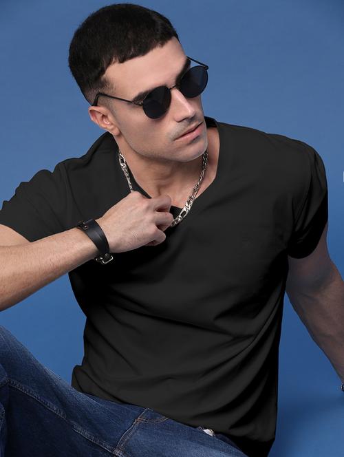 men solid short sleeve regular fit t-shirt - 21968072 - Standard Image - 0