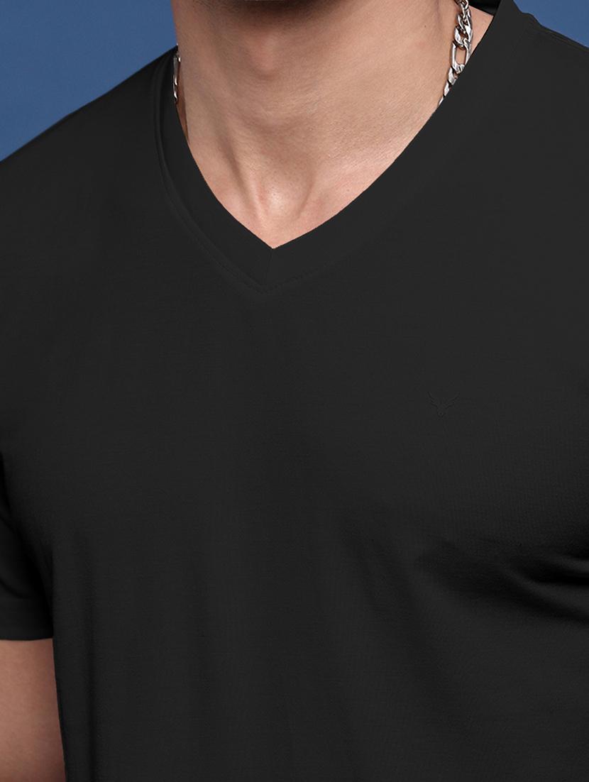 men solid short sleeve regular fit t-shirt - 21968072 - Standard Image - 4