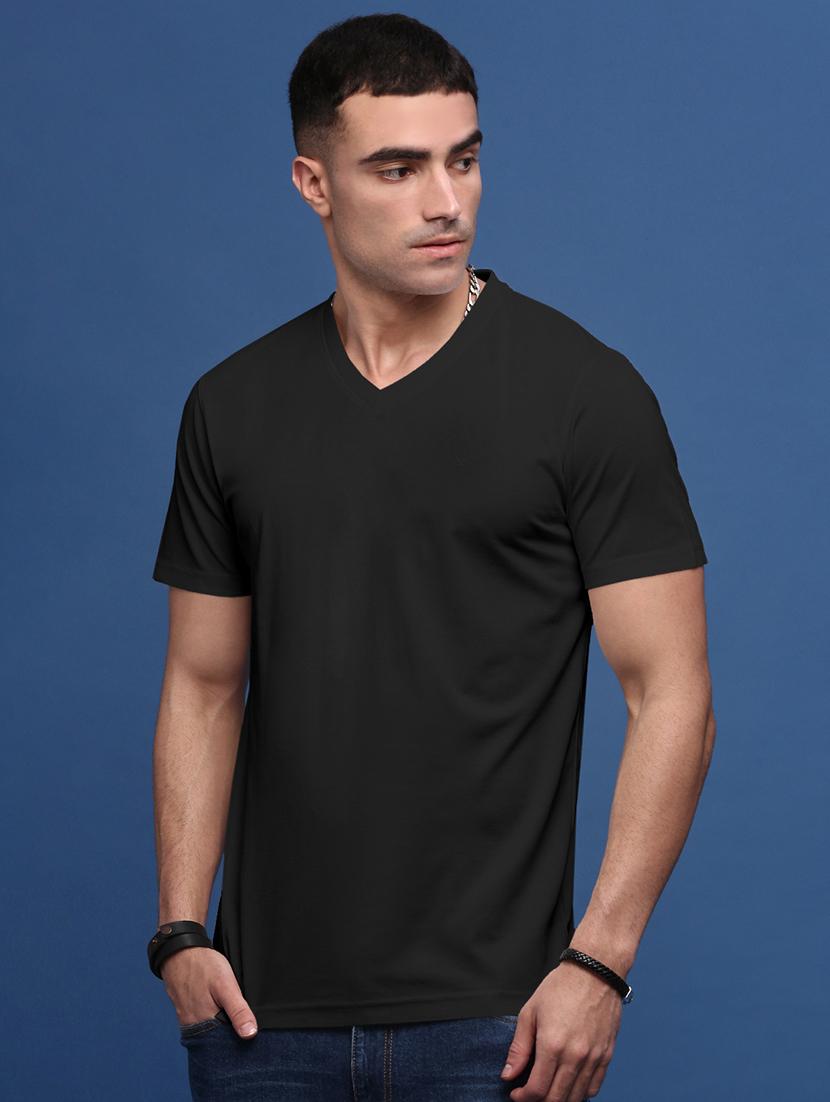 men solid short sleeve regular fit t-shirt - 21968072 - Standard Image - 6