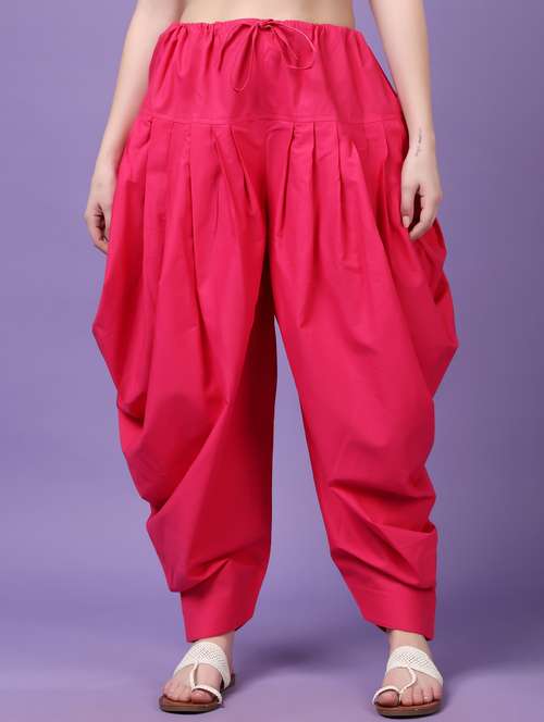 women solid mid rise patiyala salwar - 21968228 - Standard Image - 0