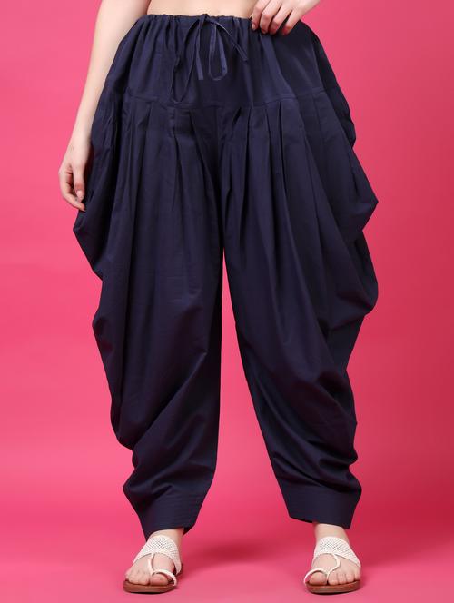 women solid mid rise patiyala salwar - 21968232 - Standard Image - 0