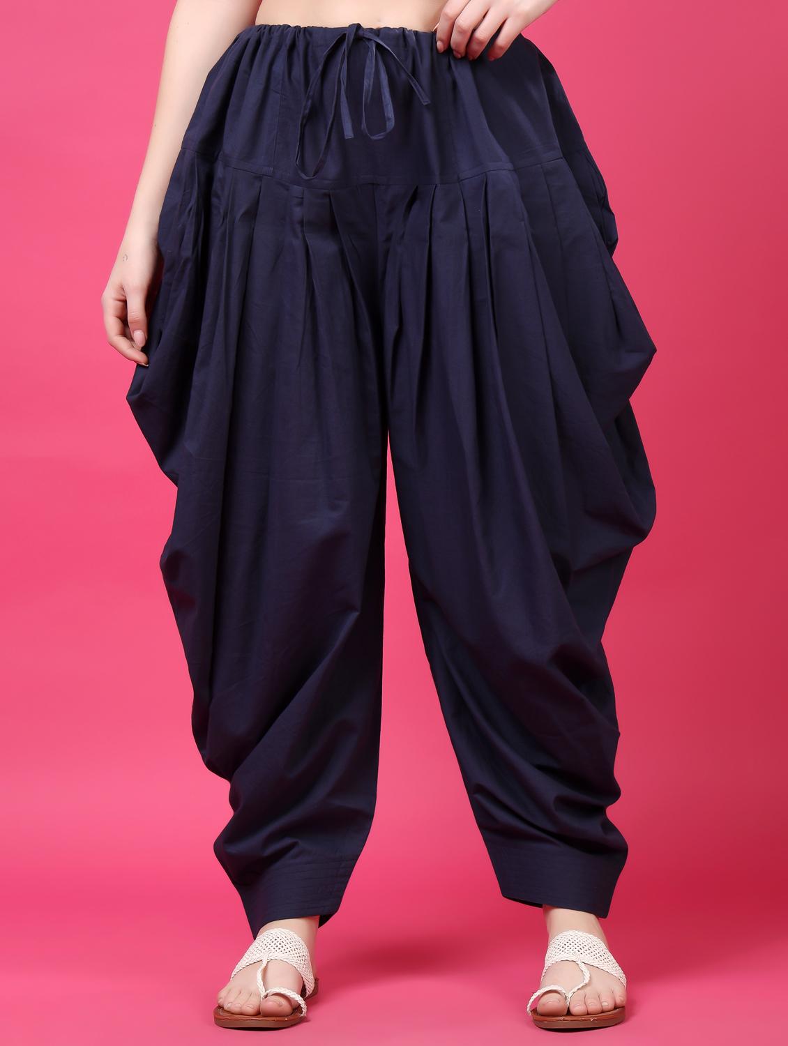 women solid mid rise patiyala salwar - 21968232 - Zoom Image - 0