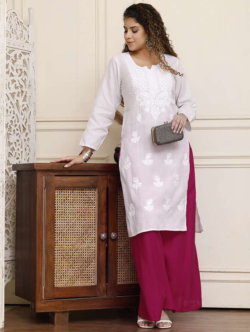 women pack of 2 solid flared palazzo - 21968289 - Standard Image - 4