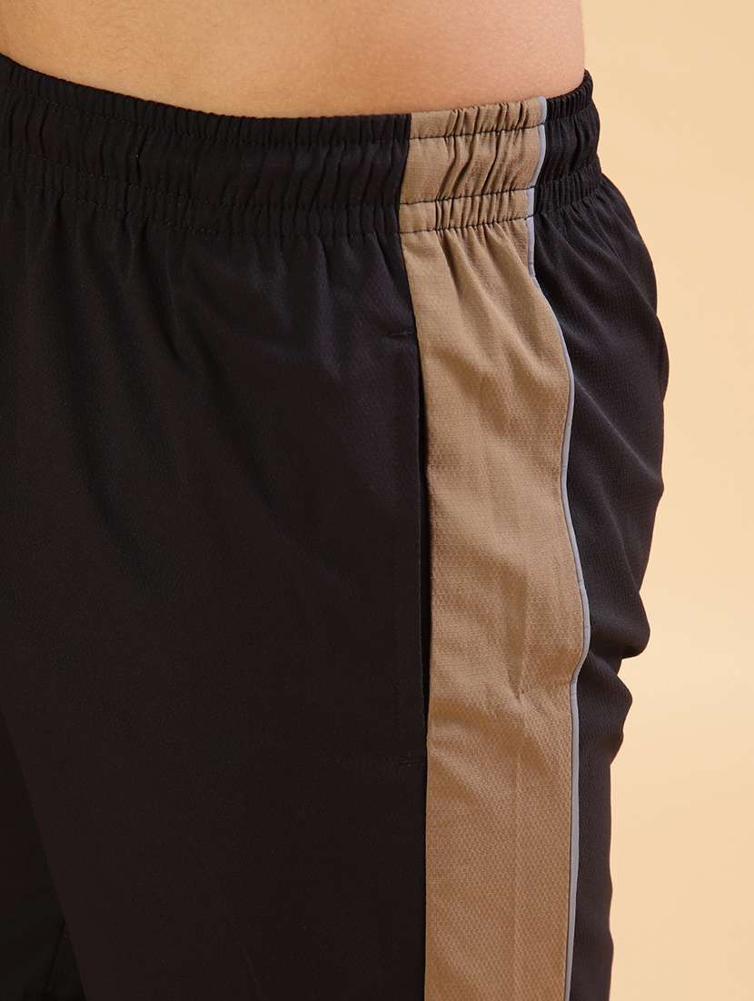 Men Side Taped Mid Rise Sport Shorts - 21968410 -  Standard Image - 4