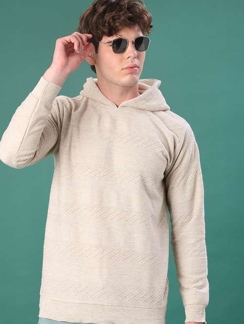 men self design long sleeve regular fit pullover  - 21968469 -  Standard Image - 0