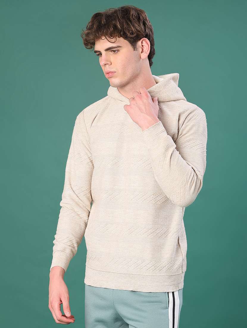 men self design long sleeve regular fit pullover  - 21968469 -  Standard Image - 1