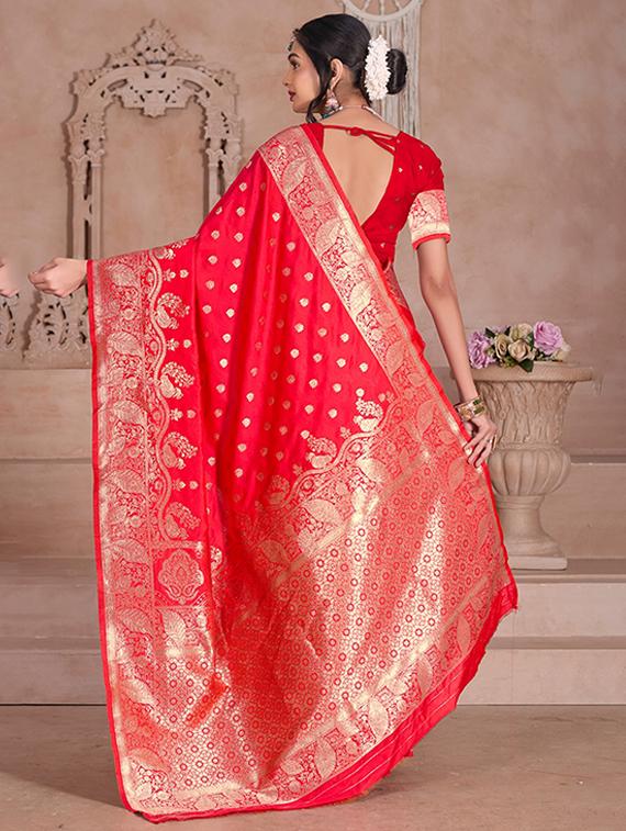 women self design banarasi saree with blouse - 21968517 -  Standard Image - 1