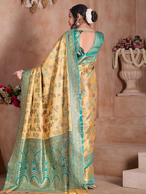women self design banarasi saree with blouse - 21968562 -  Standard Image - 1