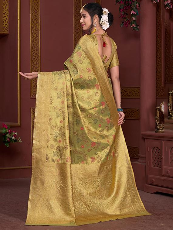 women self design banarasi saree with blouse - 21968571 - Standard Image - 1