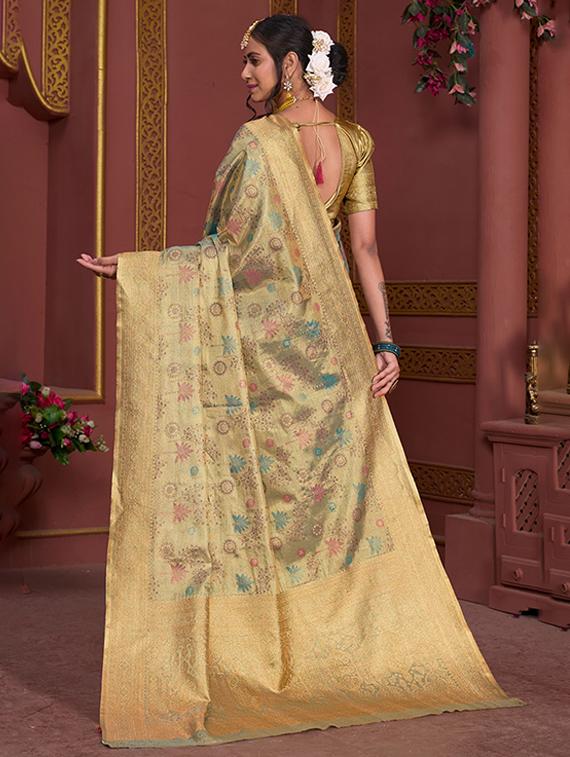 women self design banarasi saree with blouse - 21968574 -  Standard Image - 1