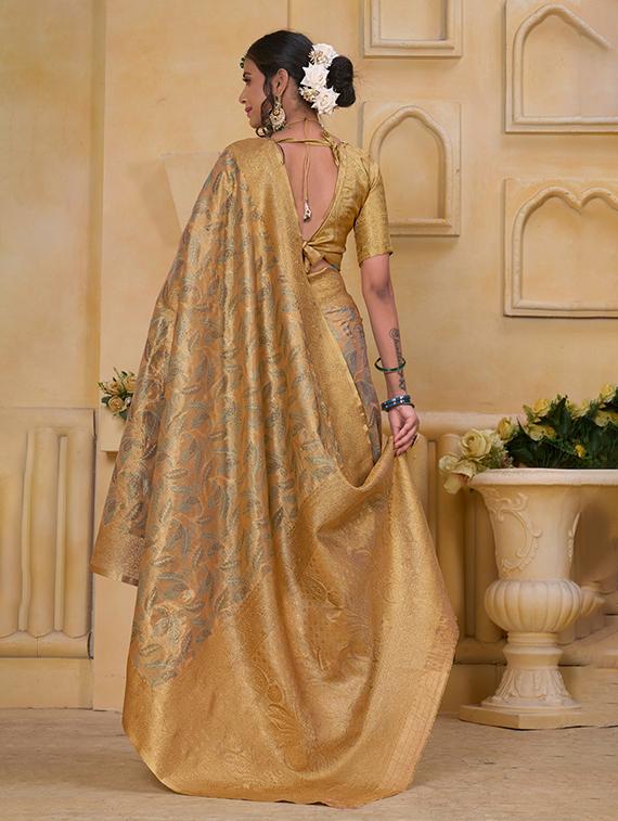 women self design banarasi saree with blouse - 21968584 - Standard Image - 1
