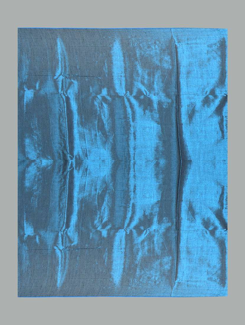 women solid plain saree with blouse - 21968598 - Standard Image - 4