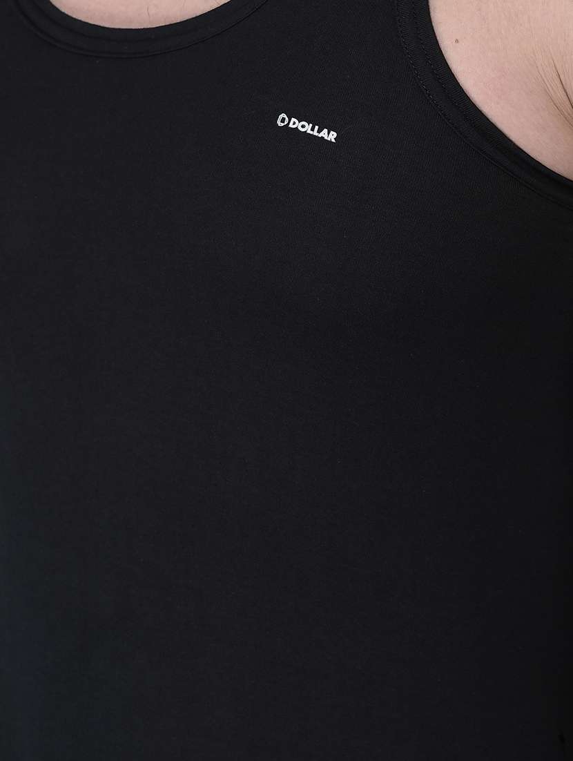 men pack of 2 solid scoop neck vest - 21968678 -  Standard Image - 4