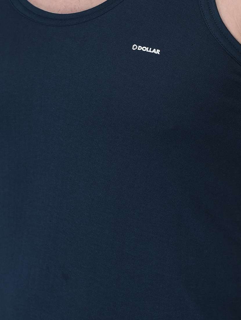 men pack of 2 solid scoop neck vest - 21968679 -  Standard Image - 4