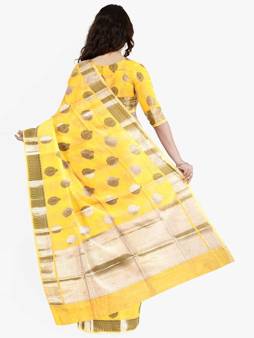 women self design bordered saree with blouse - 21968709 -  Standard Image - 1