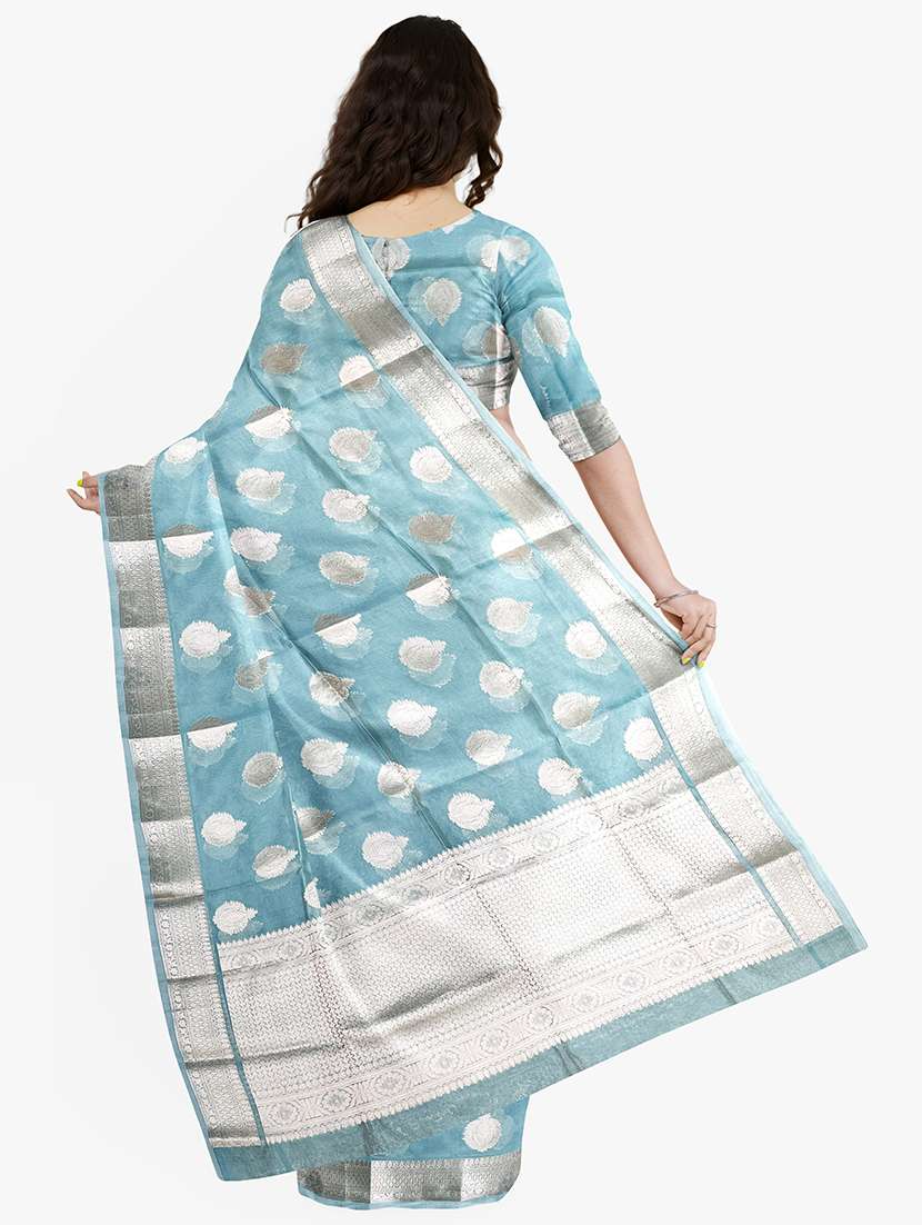 women self design bordered saree with blouse - 21968713 -  Standard Image - 1