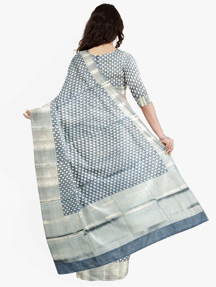 women self design bordered saree with blouse - 21968717 -  Standard Image - 1