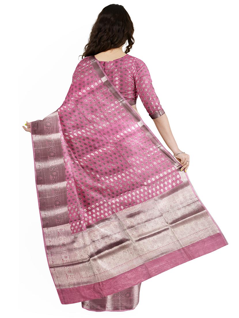 women self design bordered saree with blouse - 21968723 -  Standard Image - 1