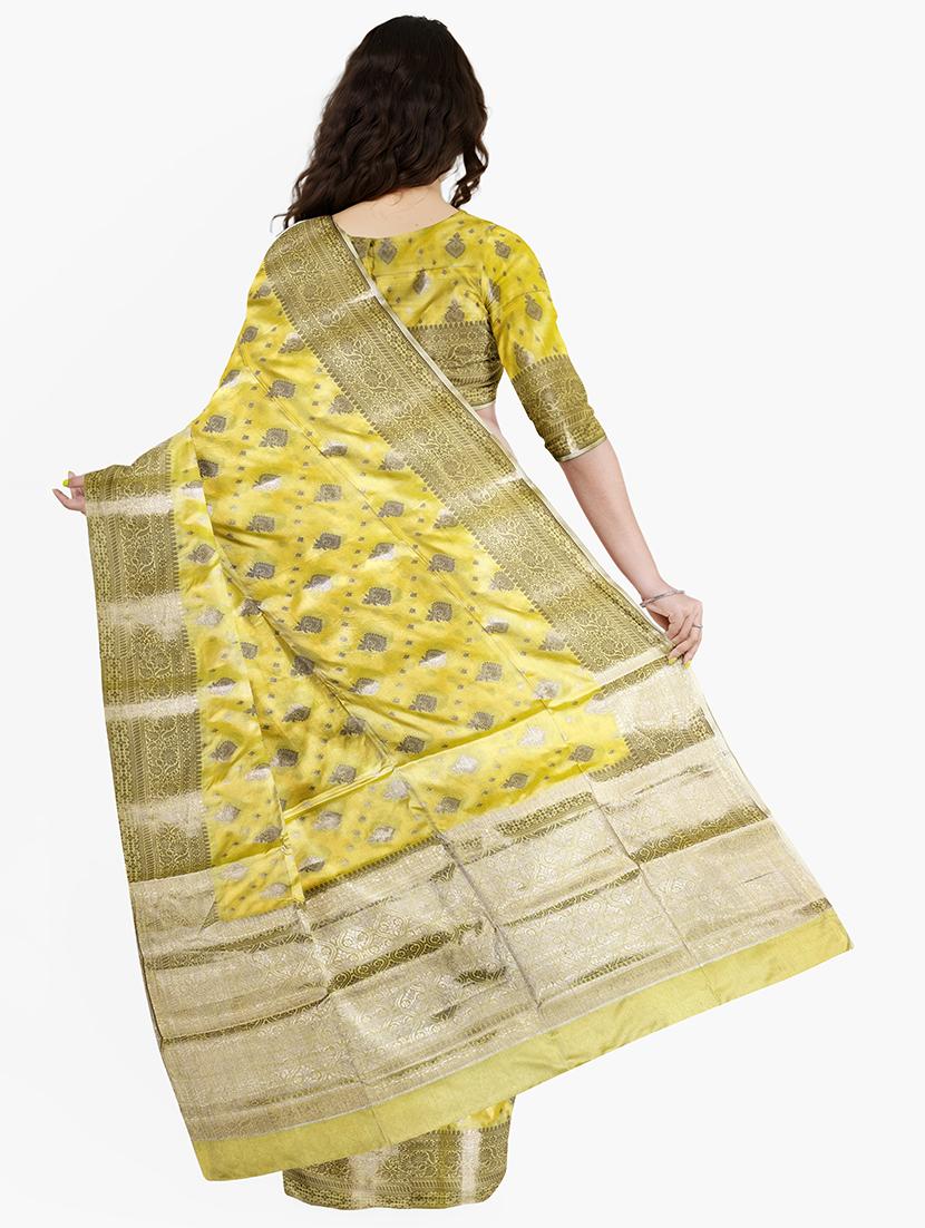 women self design banarasi saree with blouse - 21968734 - Standard Image - 1