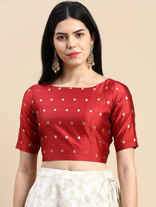 women self designed short sleeve blouse - 21968813 - Standard Image - 0