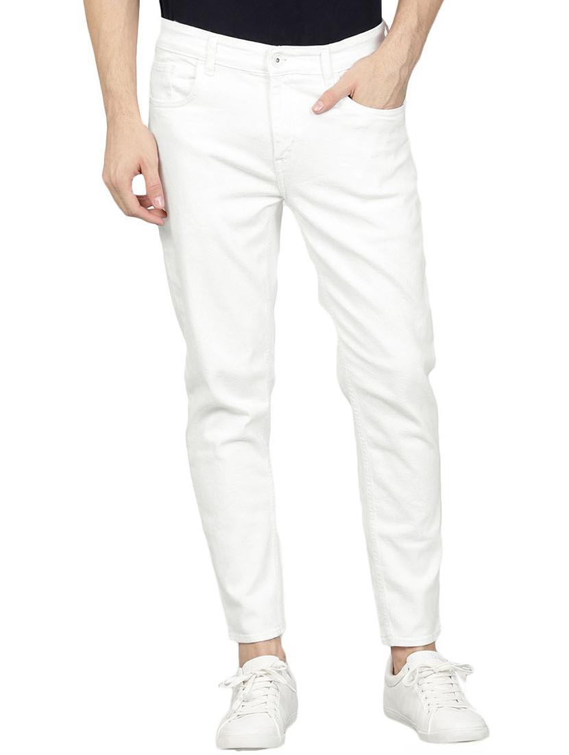 men solid mid rise slim fit jean - 21968959 - Zoom Image - 0