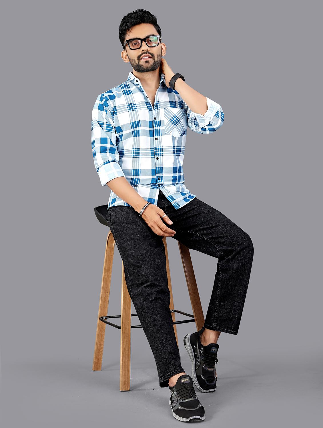 multi colored cotton casual shirt - 21969168 - Standard Image - 4