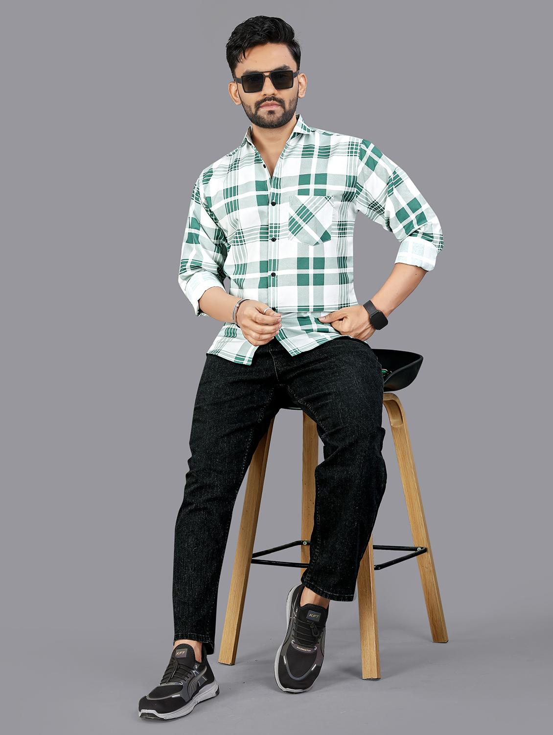 multi colored cotton casual shirt - 21969169 - Standard Image - 4