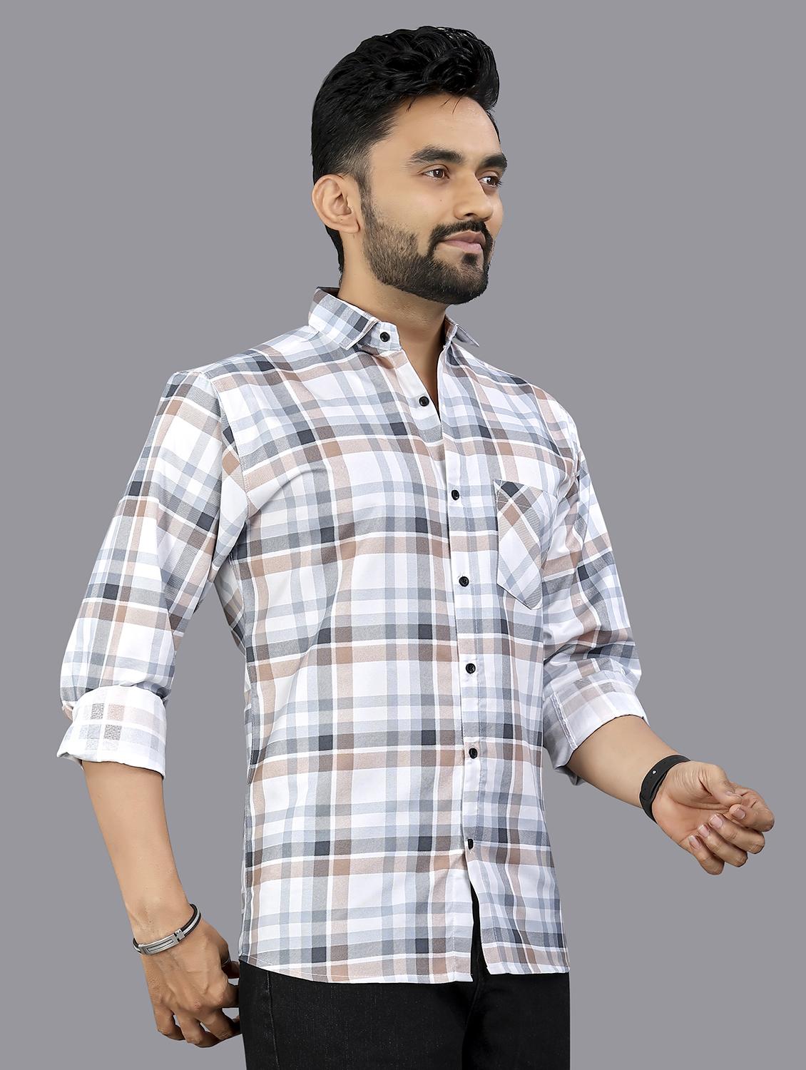 multi colored cotton casual shirt - 21969171 - Standard Image - 1