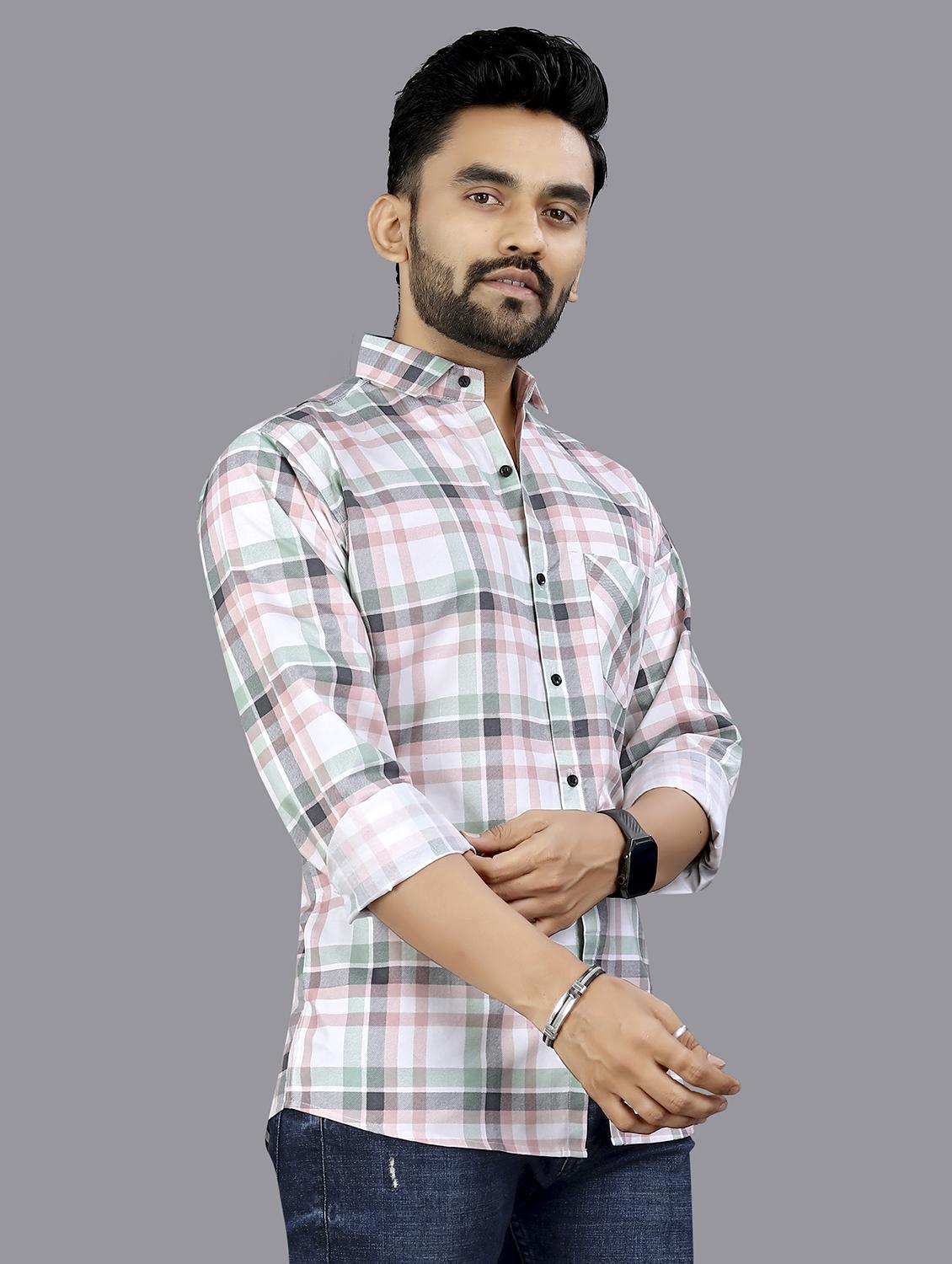 multi colored cotton casual shirt - 21969172 - Standard Image - 1