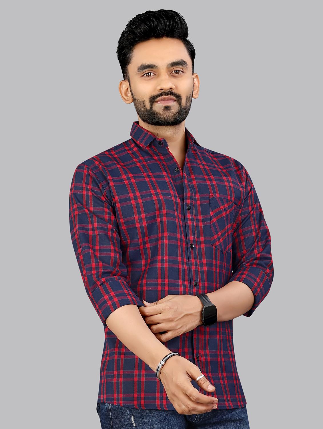multi colored cotton casual shirt - 21969175 -  Standard Image - 1