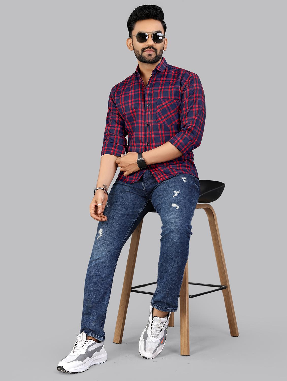 multi colored cotton casual shirt - 21969175 - Standard Image - 4