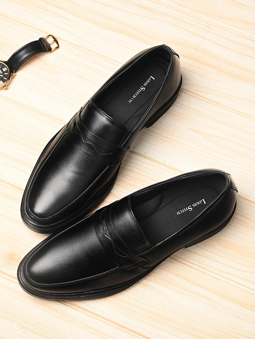 men's black formal slip on loafer  - 21969801 -  Standard Image - 1