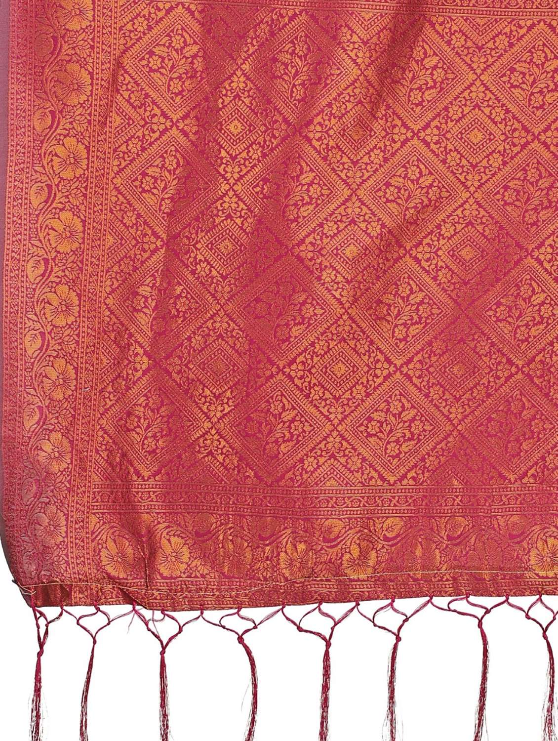 women self design banarasi saree with blouse - 21969846 -  Standard Image - 4