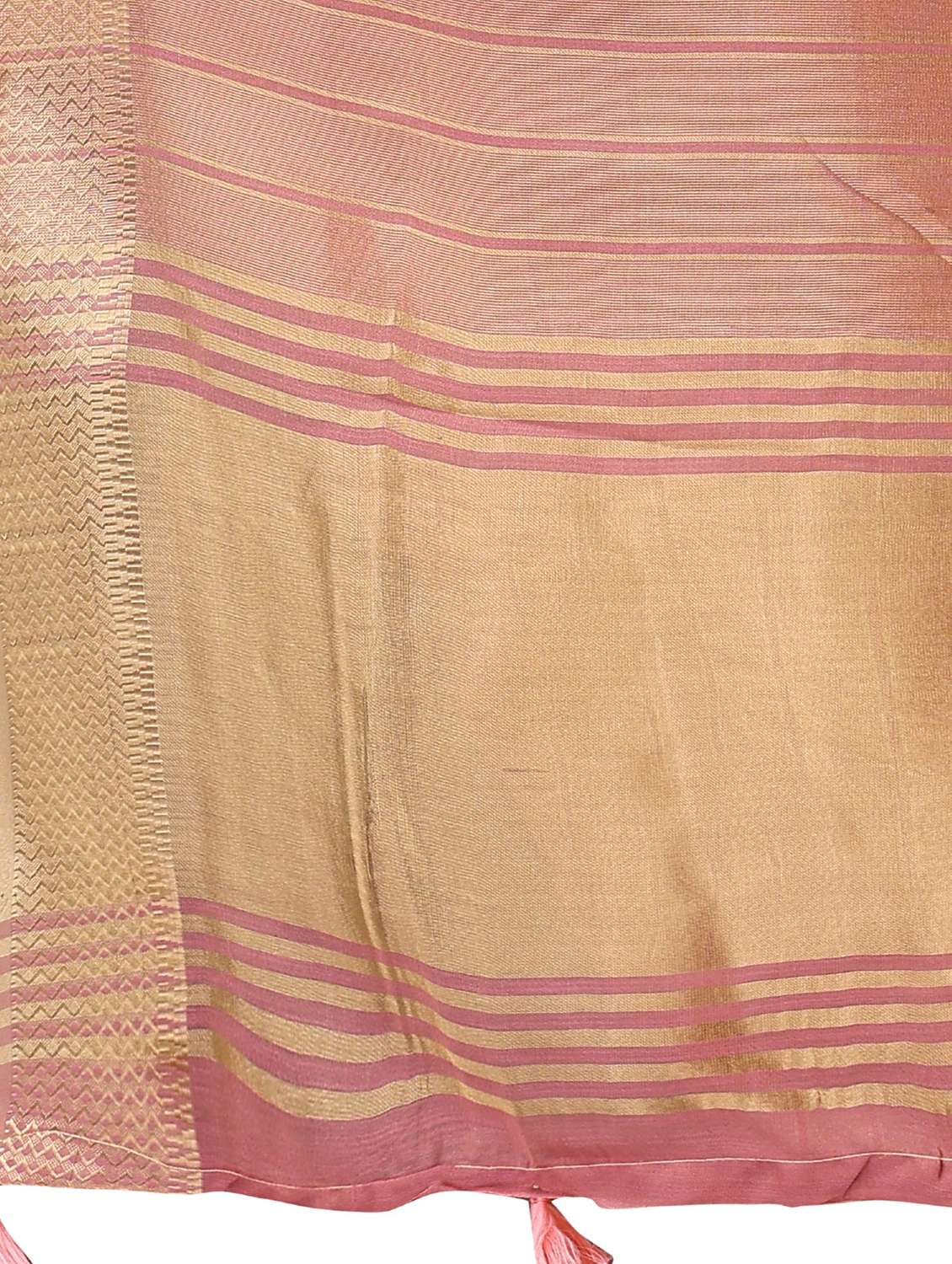women striped bordered saree with blouse - 21969856 - Standard Image - 4