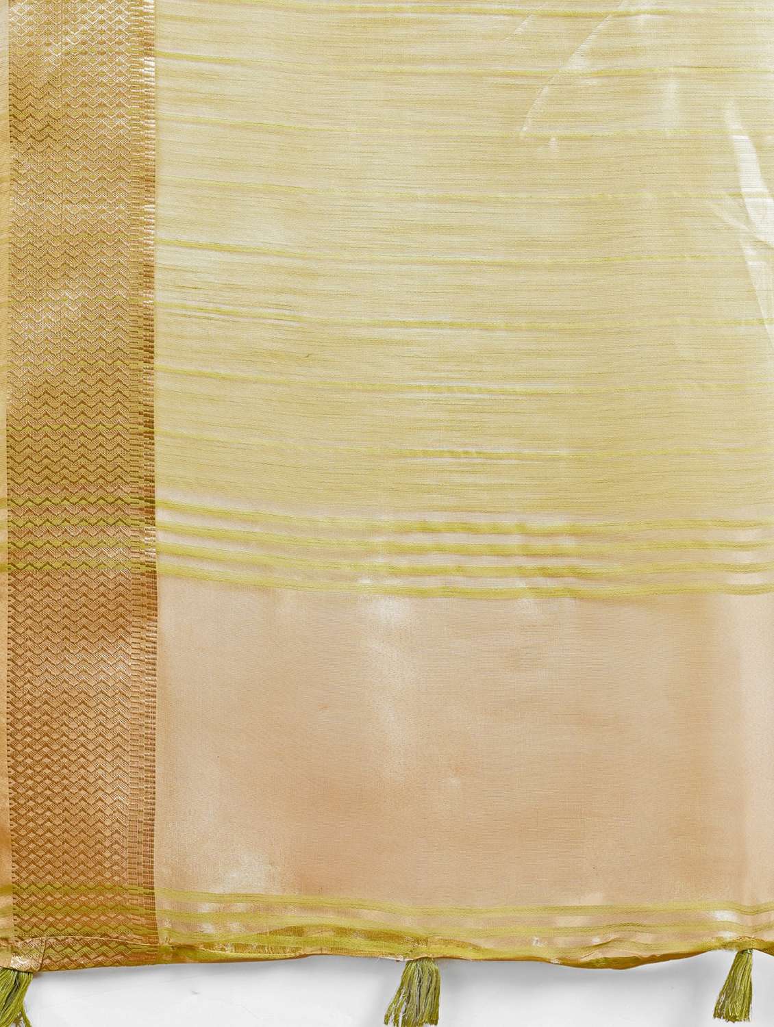 women striped bordered saree with blouse - 21969858 - Standard Image - 4