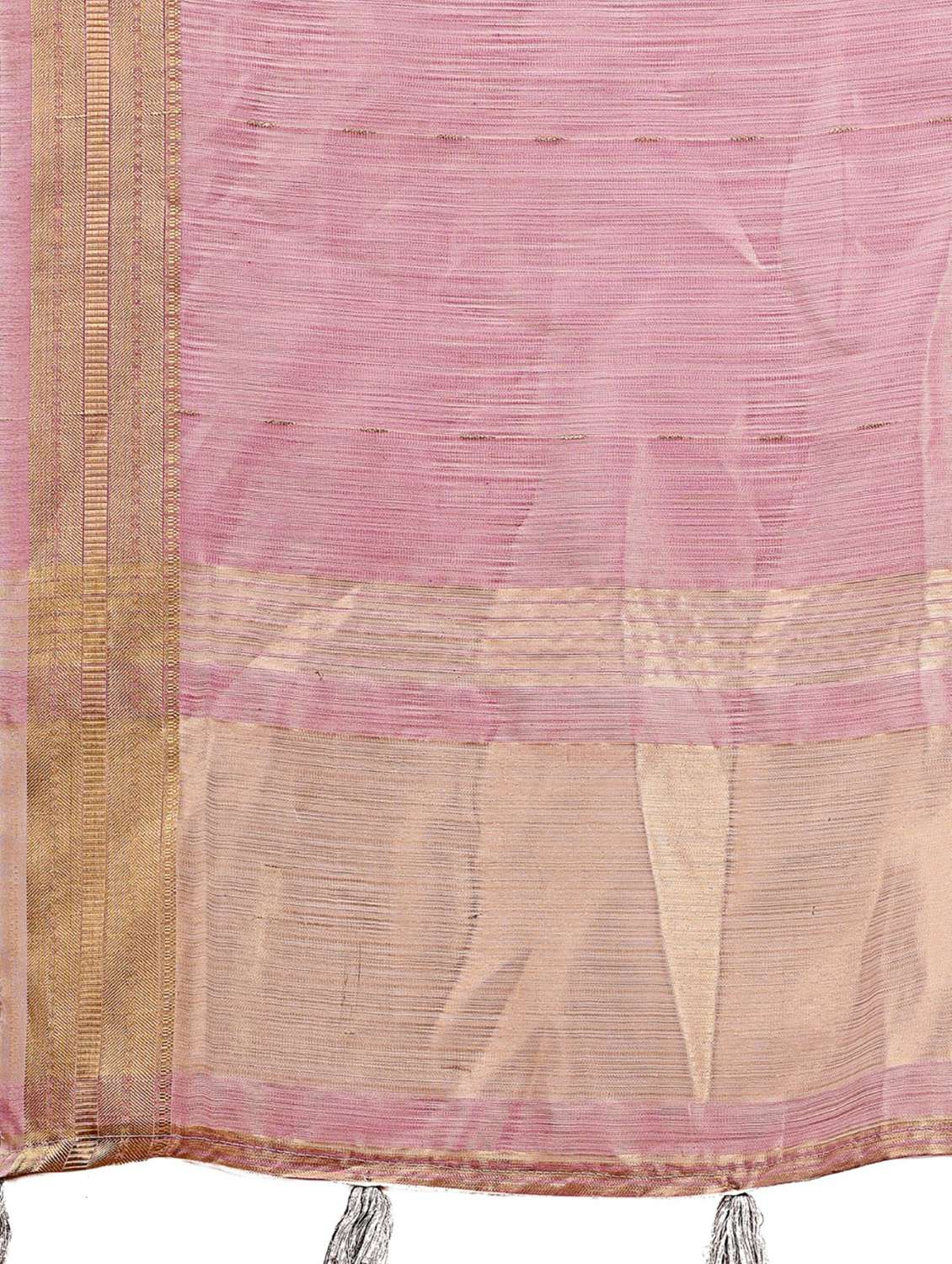 women self design bordered saree with blouse - 21969878 - Standard Image - 4
