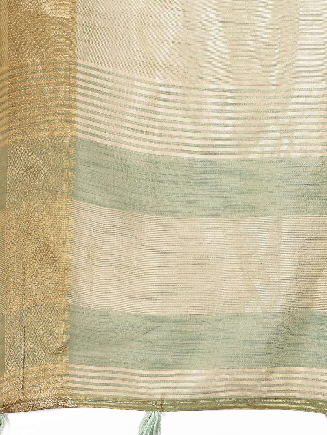 women solid with bordered saree with blouse - 21969900 - Standard Image - 4