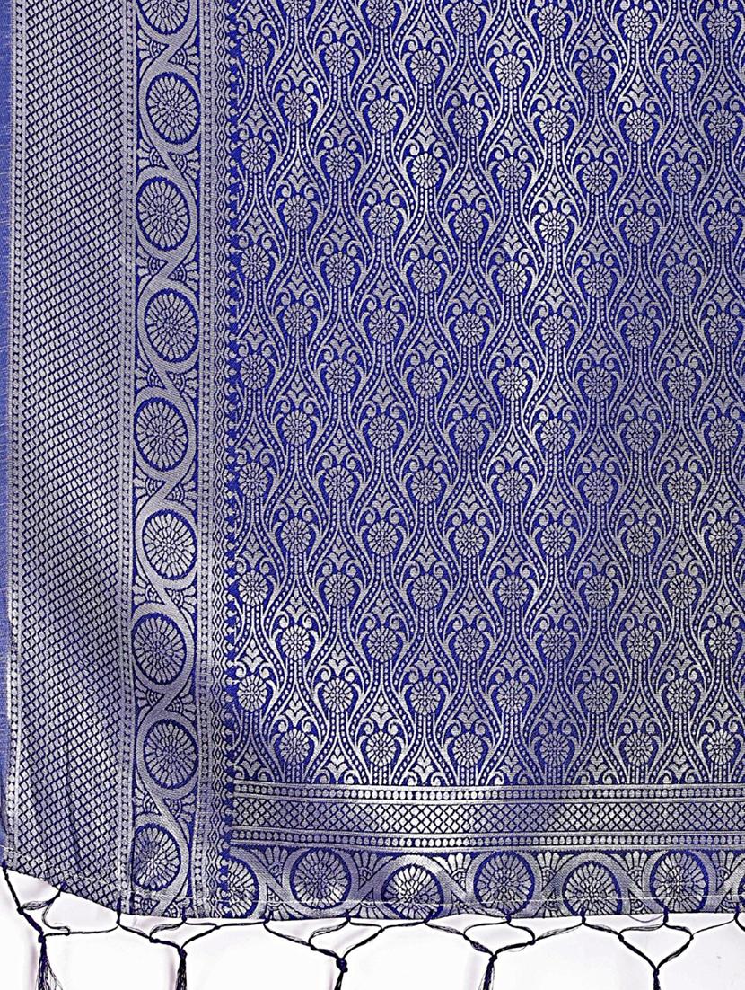 women self design bordered saree with blouse - 21969918 - Standard Image - 4