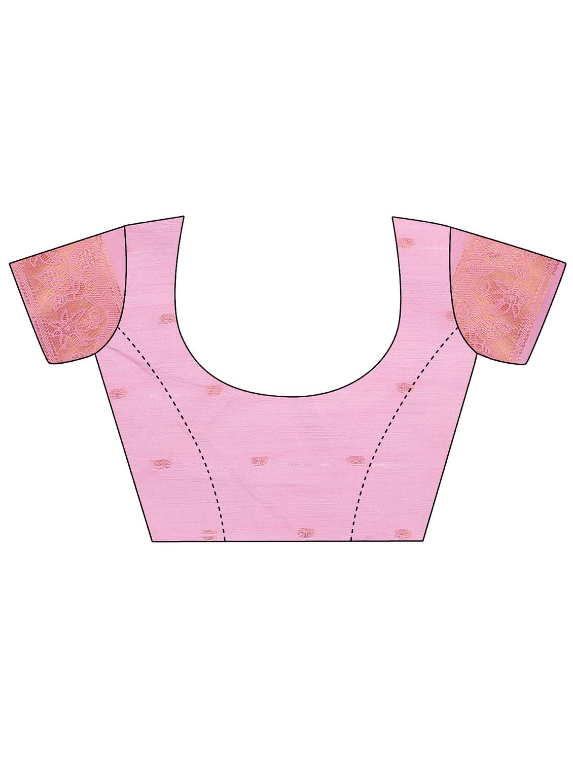 women self design bordered saree with blouse - 21969940 -  Standard Image - 4