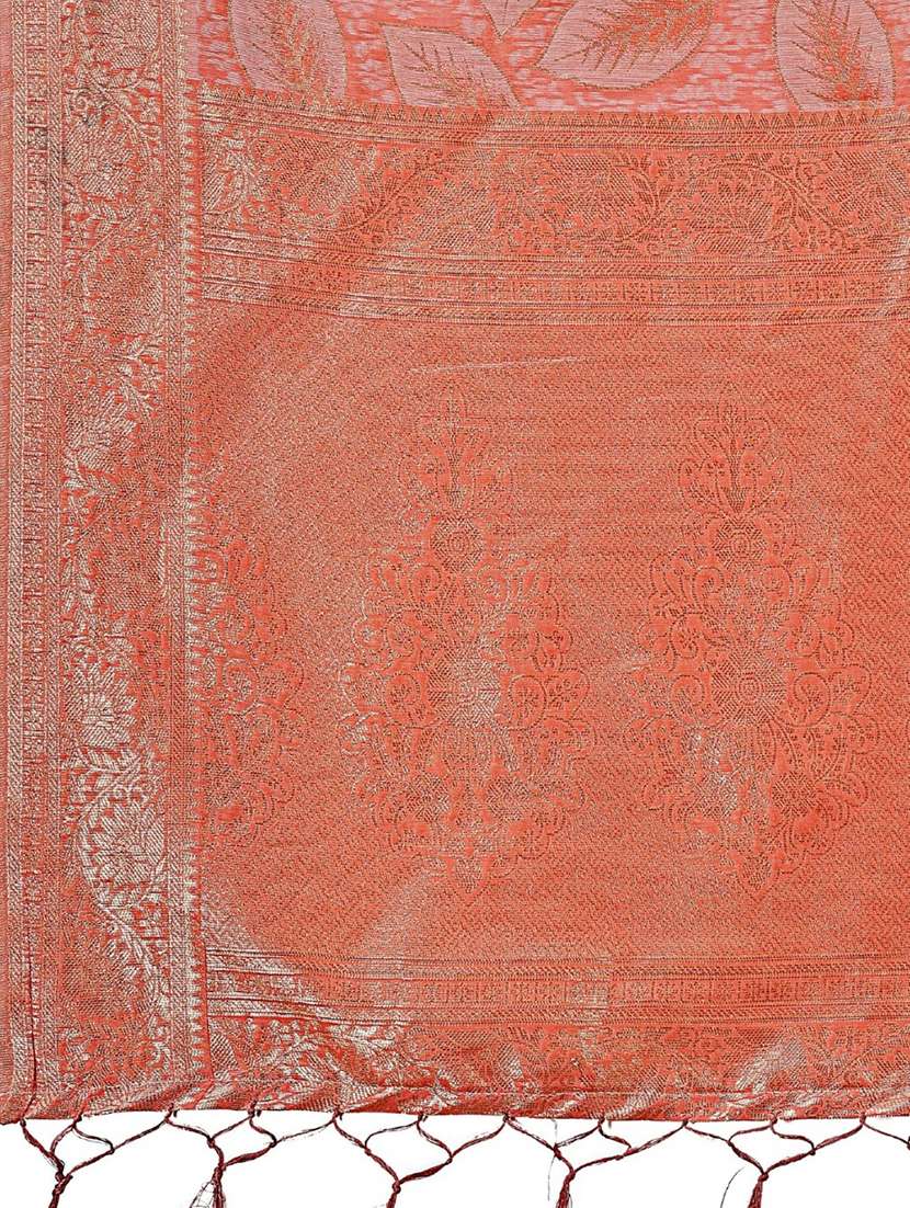 women self design banarasi saree with blouse - 21969951 -  Standard Image - 4