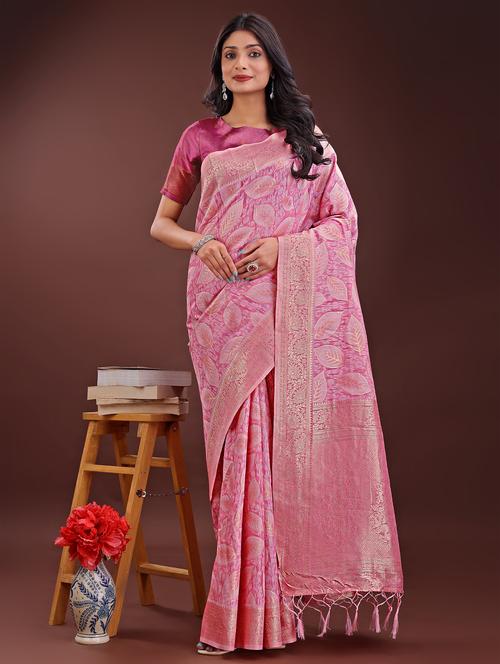 women self design banarasi saree with blouse - 21969955 - Standard Image - 0