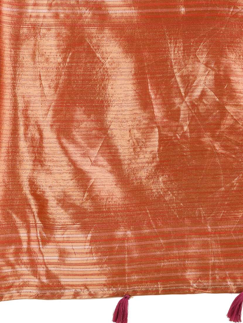 women self design bordered saree with blouse - 21970132 -  Standard Image - 4