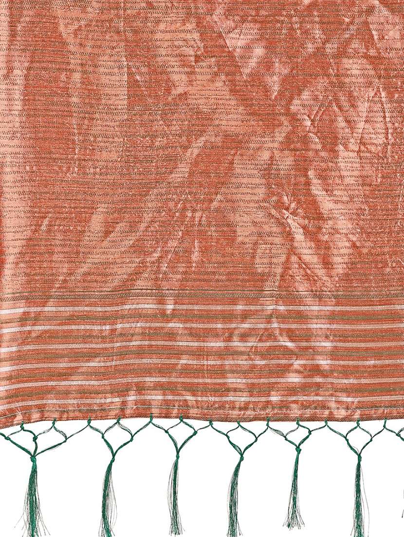 women self design bordered saree with blouse - 21970133 -  Standard Image - 4