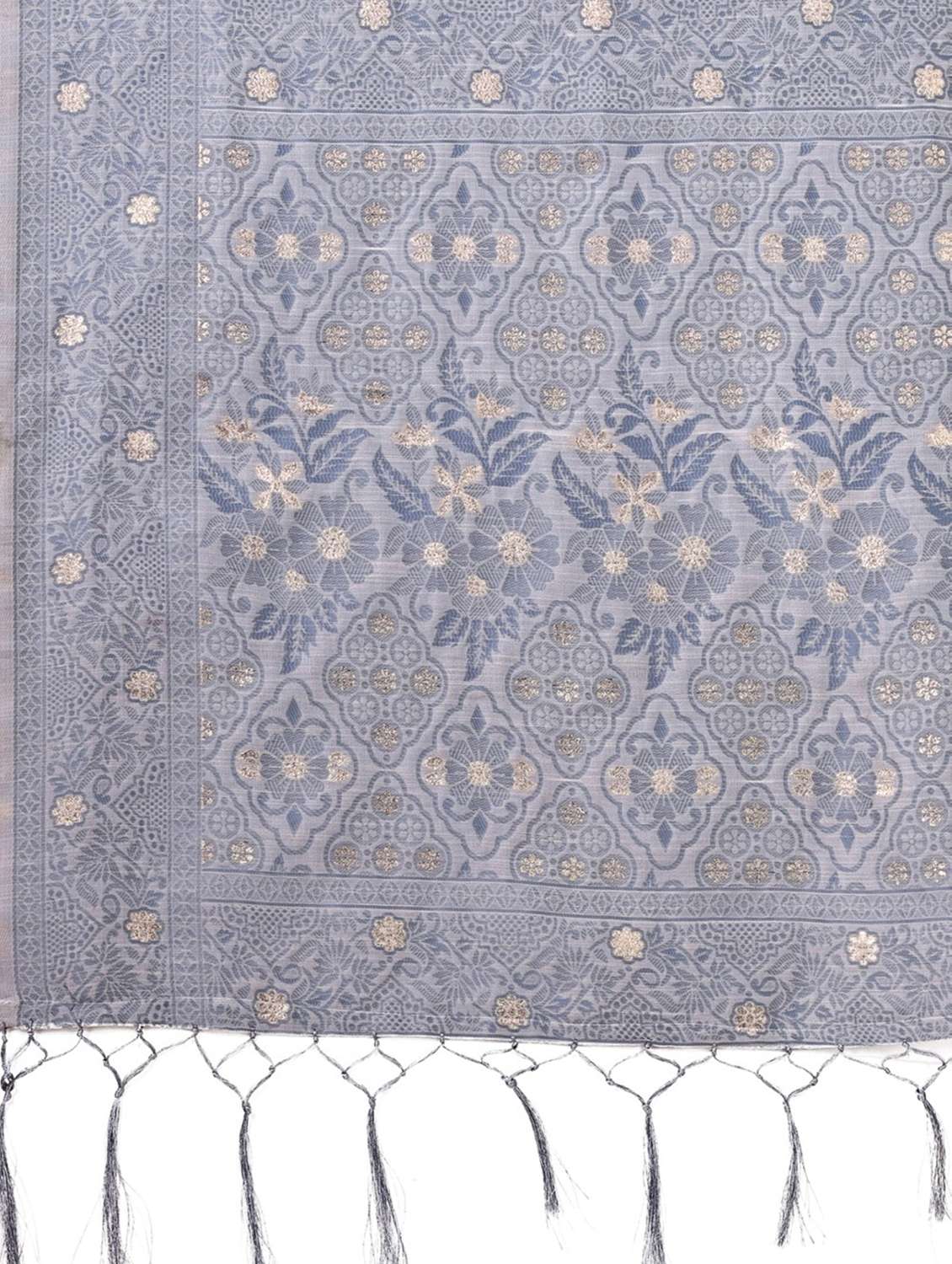 women self design bordered saree with blouse - 21970148 -  Standard Image - 4