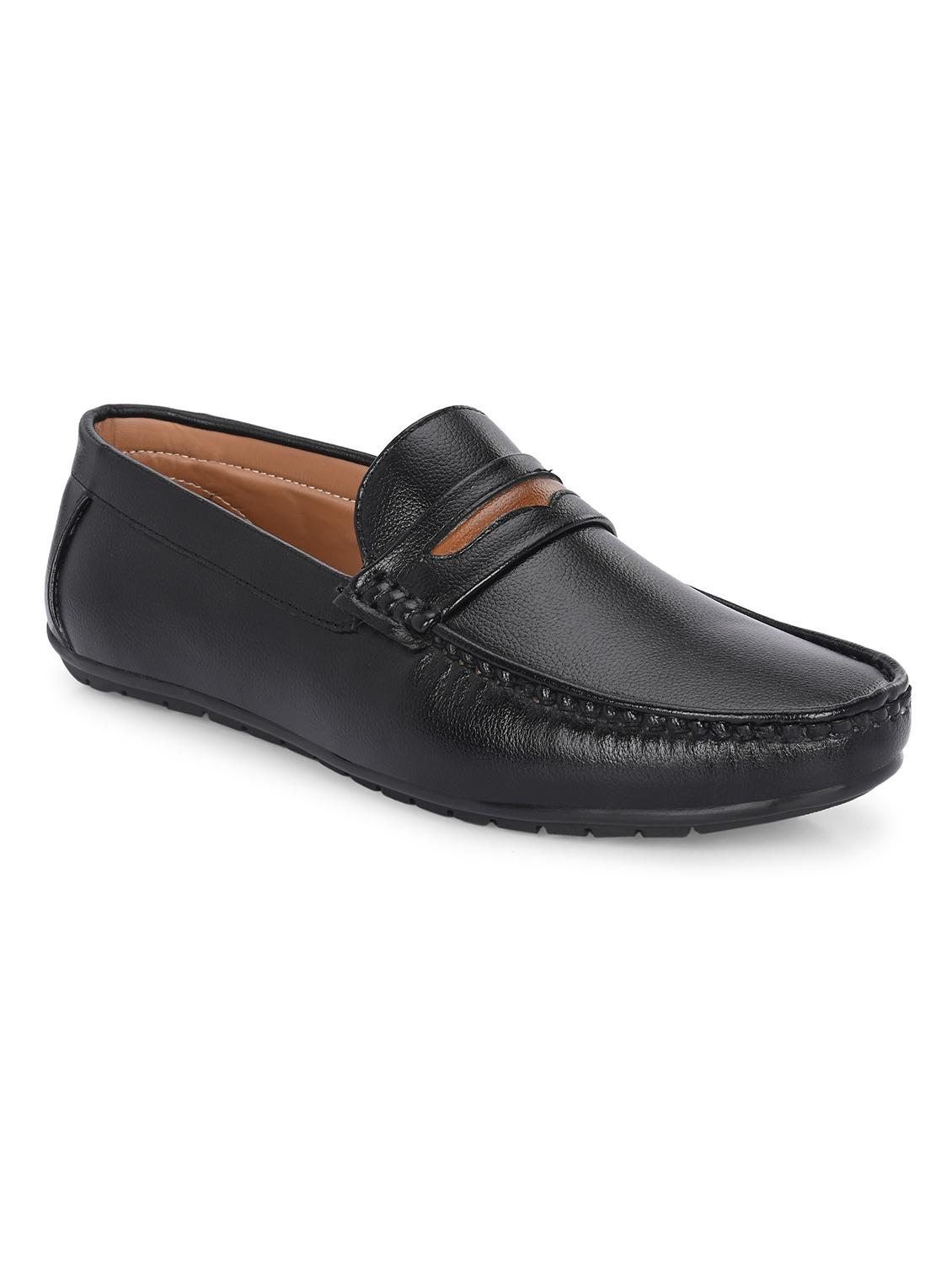 men black slip on loafer - 21970180 - Standard Image - 1