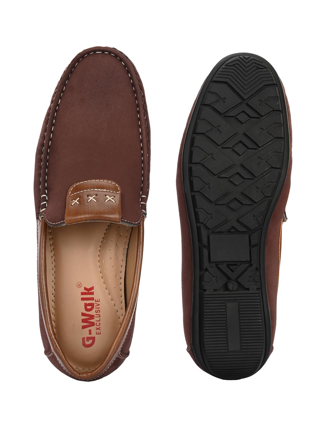 men solid slip on loafer - 21970189 - Standard Image - 4